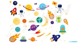 Stickers Bemoov Space