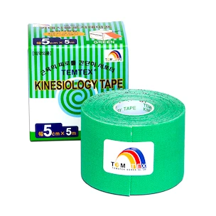 Tape TEMTEX  Kinesio Tape Tourmaline 5 cm × 5 m Geel