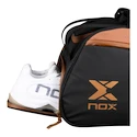 Tas voor padelrackets NOX   Luxury Open Series Black/Brown Padelbag