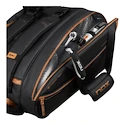 Tas voor padelrackets NOX   Luxury Open Series Black/Brown Padelbag