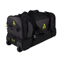 Tas voor scheidsrechters Fischer  Referee/Training Wheel Bag Black/Yellow 30" Senior