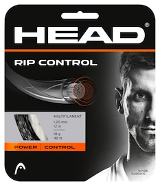 Tennis besnaring Head RIP Control Black 1.30 mm (12 m)