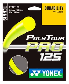 Tennis besnaring Yonex PolyTour Pro Yellow 12m