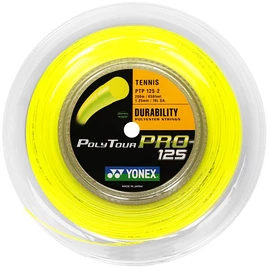 Tennis besnaring Yonex PolyTour Pro Yellow 200m