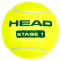 Tennisballen voor kinderen Head  Stage 1 Green 72B