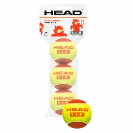 Tennisballen voor kinderen Head T.I.P. Red (3 Pack)