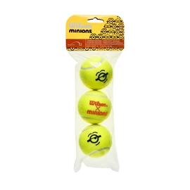 Tennisballen Wilson Minions Stage 2 Orange (3 Pack)