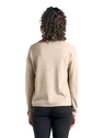 Trui Icebreaker  Flaxen LS V Sweater Beige