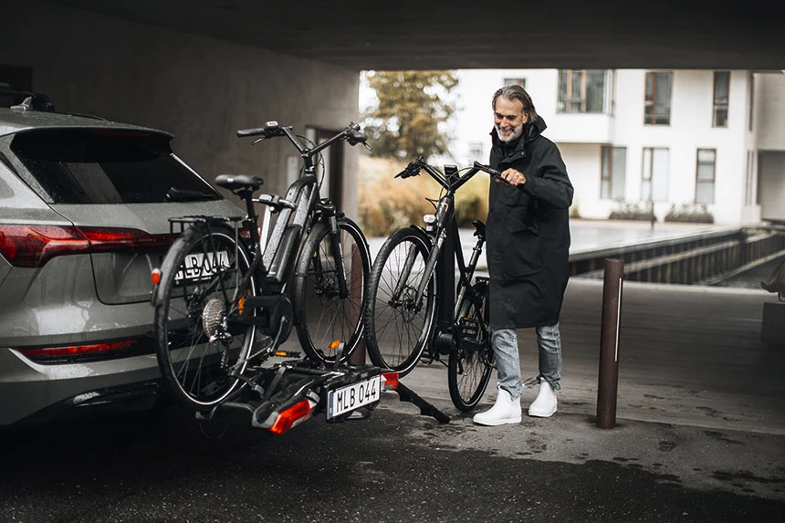 Fietsendragers voor op de trekhaak