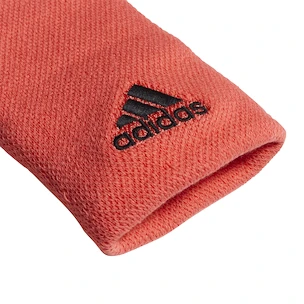 Zweetbandjes adidas  Tennis Wristband Large Semi Turbo