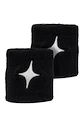 Zweetbandjes Starvie  Wristband Black/Silver 2 Pack